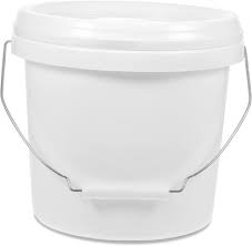 Wiadro Plastikowe 5L z Pokrywką do Malowania
