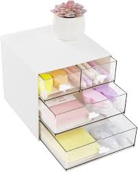 CIOUYAOS Mini organizer biurkowy z szufladami